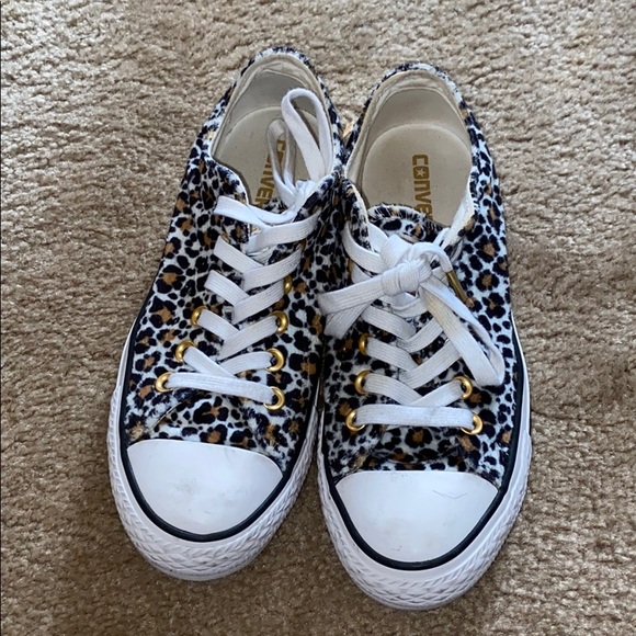 leopard print converse size 7